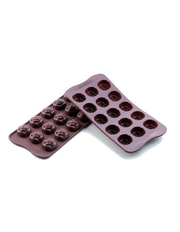 Moules à Chocolat Silicone 15 Roses