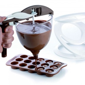 Doseur à Piston Funnel Choc Silikomart