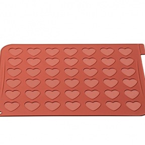 Tapis silicone pour macarons - Silikomart