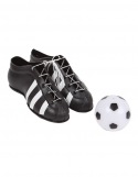Figurine Chaussures de Football et Ballon ~ 10 cm