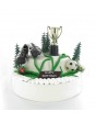 Figurine Chaussures de Football et Ballon ~ 10 cm