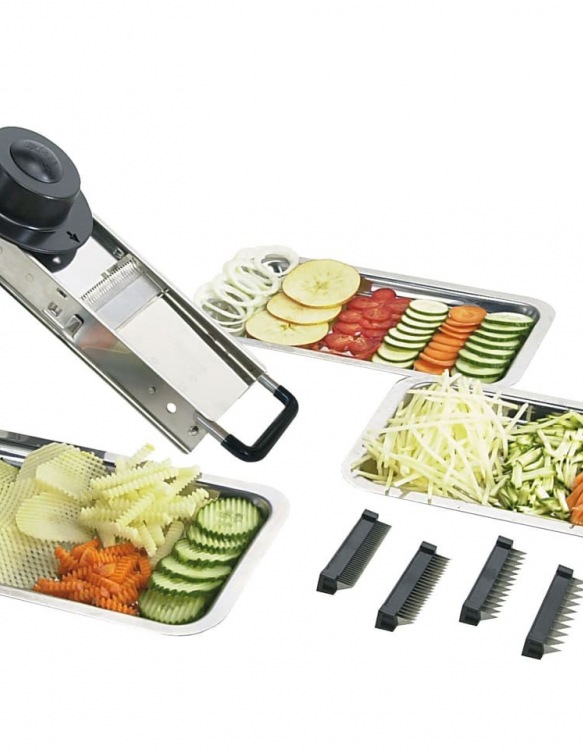 Mandoline Du Chef Inox Bron Coucke