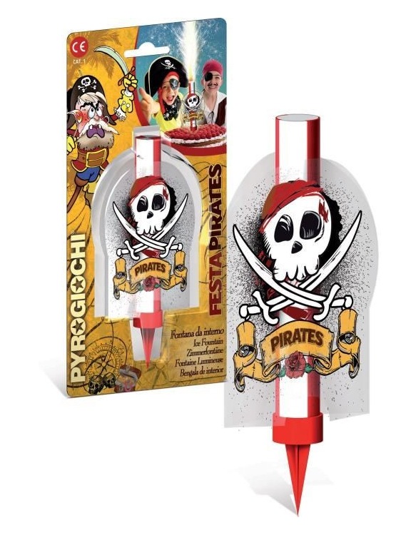 BOUGIE FEU D'ARTIFICE  PIRATE