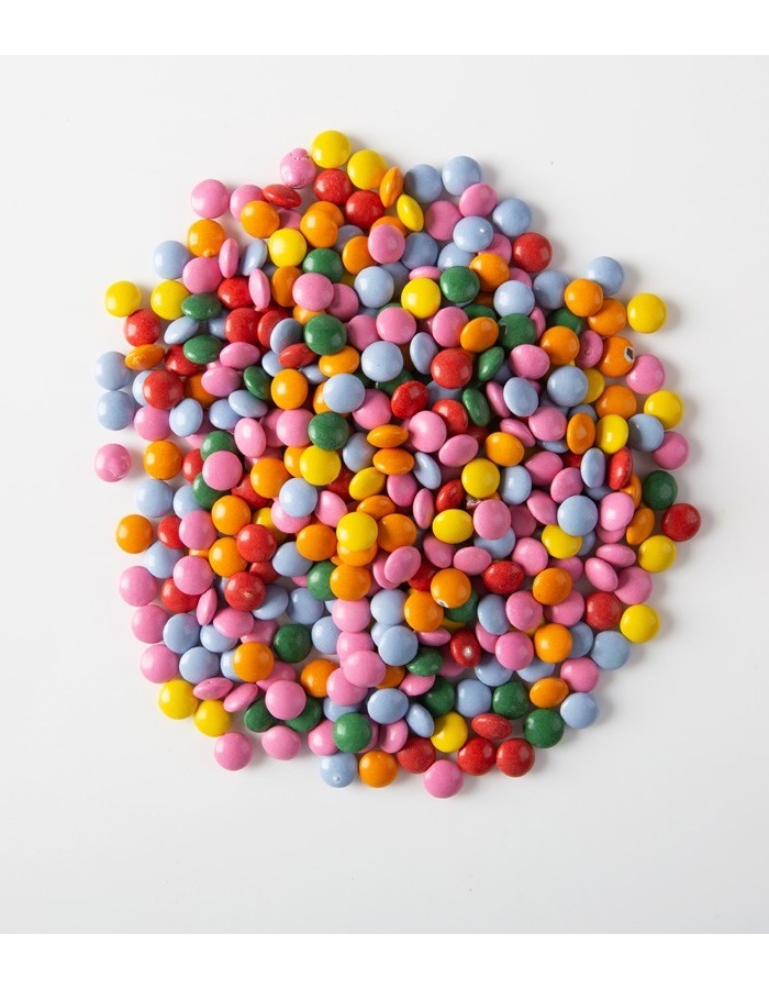 Dragées - Chocolat multicolore, pastel et flashy