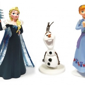 Pack de figurines Reine des Neiges