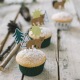Kit cupcakes Let's explore + toppers