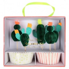 Kit cupcakes Cactus + toppers