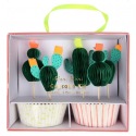 Kit cupcakes Cactus