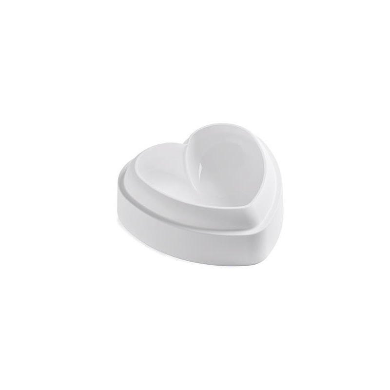 Moule Coeur bombé en silicone - Silikomart