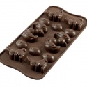Moules à Chocolat Silicone Sujets de Pâques Silikomart