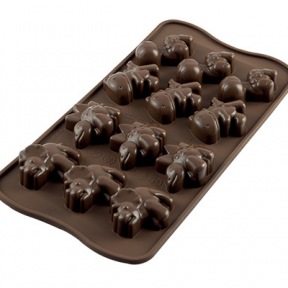 Moules à Chocolat Silicone Dino