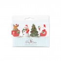 Figurines de Noël Classique Rouge