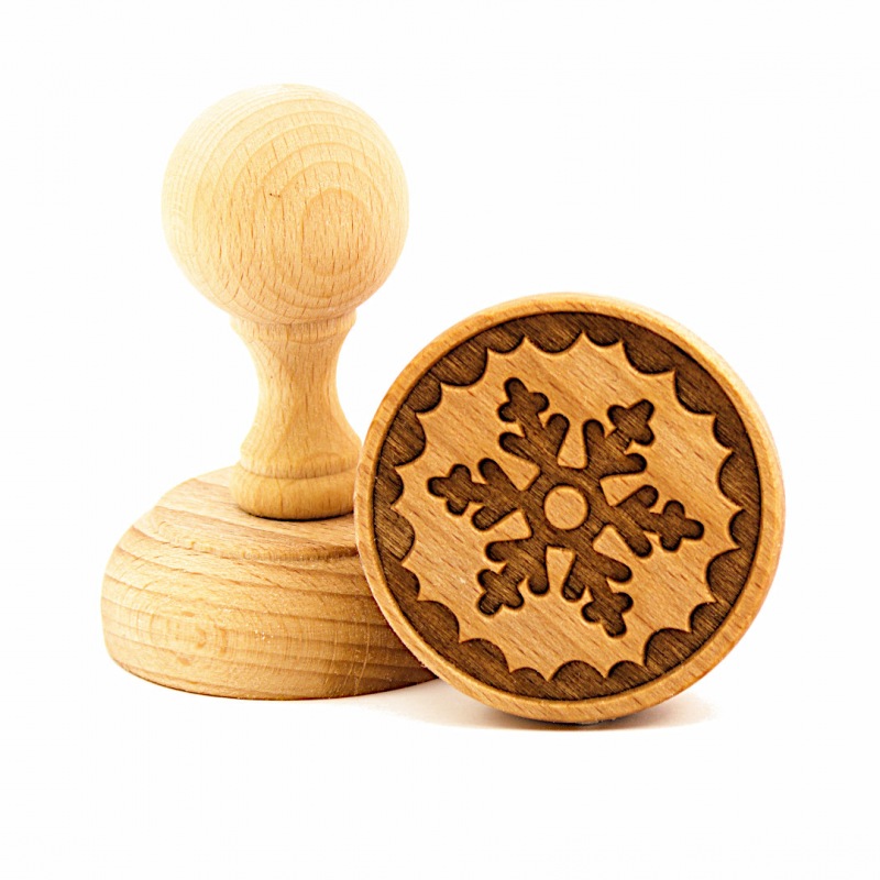 Tampon pour biscuit motif, tampon en bois de marque Folkroll