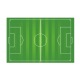 Feuille en sucre Terrain de football
