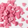 Mini coeur en chocolat rose