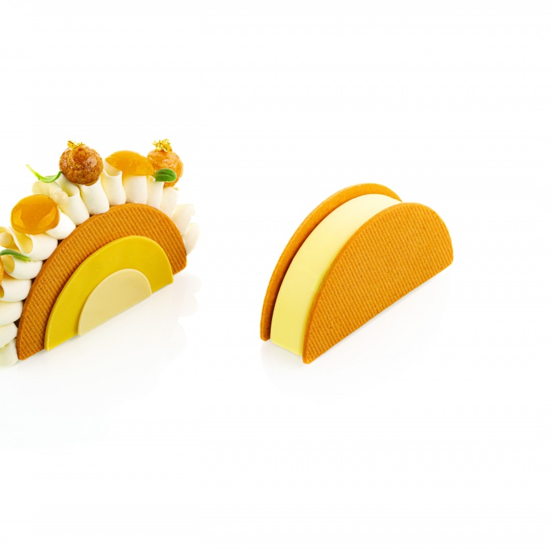 Moule à gâteau en silicone – Moules à gâteau arc-en-ciel 15,2 cm rond moule  à gâteau en silicone pour gâteau arc-en-ciel en résine 