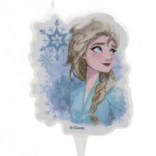 Bougie Reine des Neige Elsa