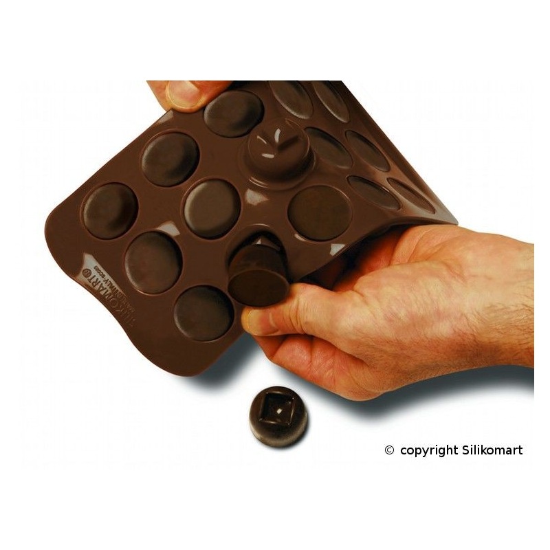 Moule à Chocolat 12 Mini Tablettes Easy Choc - Silicone Spécial Chocolat -  , Achat, Vente