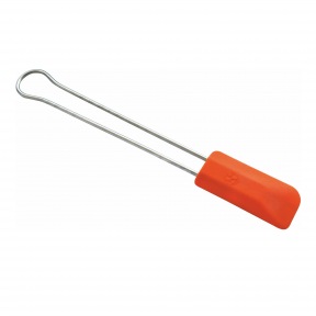 Spatule en silicone - manche métallique