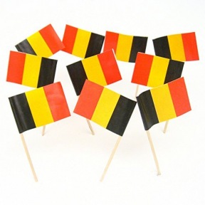 Drapeaux belges à piquer