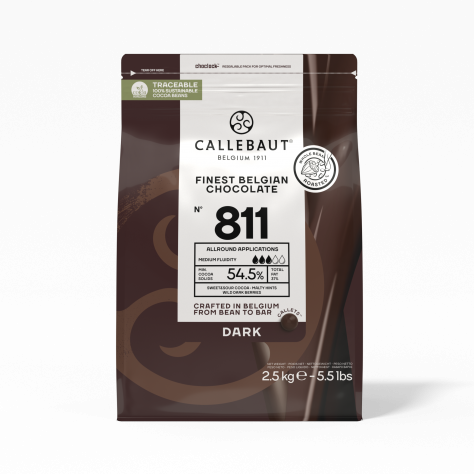 Callets Callebaut Chocolat Belge Noir