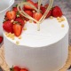 Cake Topper Double Coeur