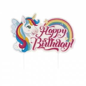 Cake Topper Licorne