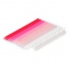 Bougies blanches ou roses