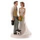 Cake Topper Figurine Mariage