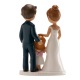 Cake Topper Figurine Mariage - 16cm