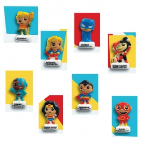 Fèves modèle superhéros - "League de la justice"