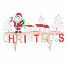 Cake Topper de Noël