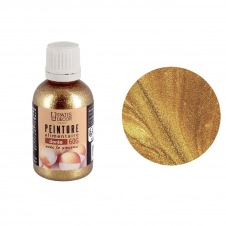 Peintures alimentaires métalliques