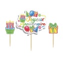 Cake Topper "Joyeux Anniversaire"