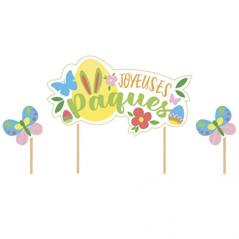 Cake Topper "Joyeuses Pâques"