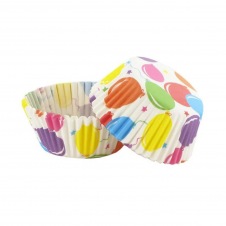 Caissettes Cupcakes ballons