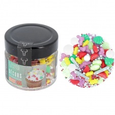 Cake décor - Mix Tropical