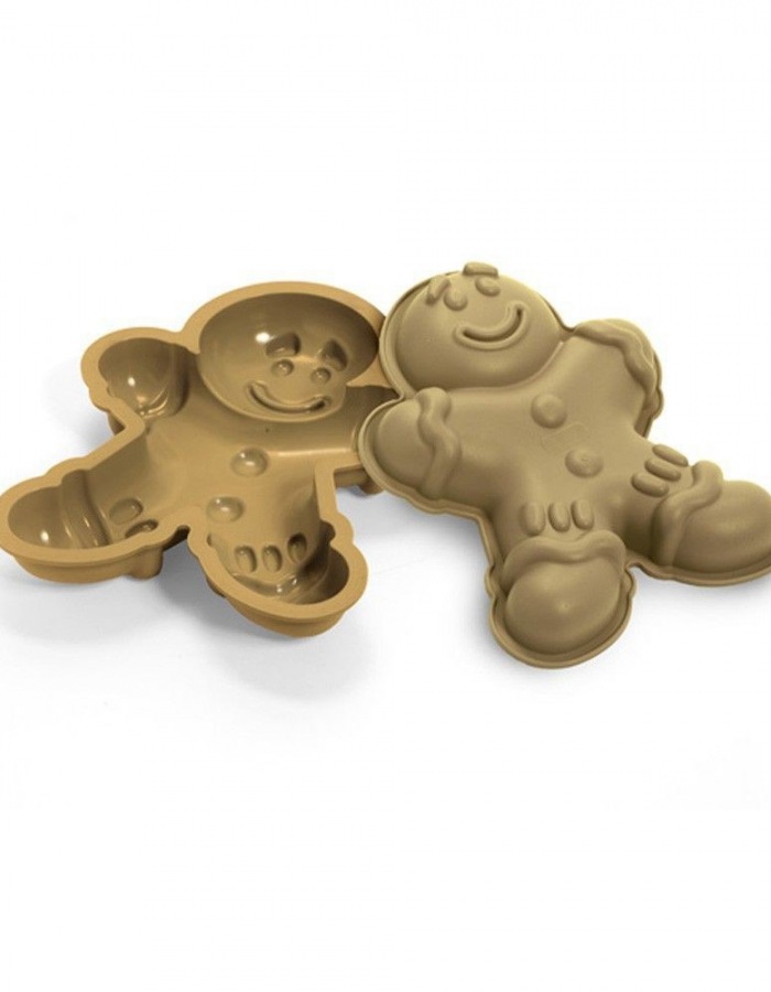 Moule 3D choco Bonhomme pain d'épices